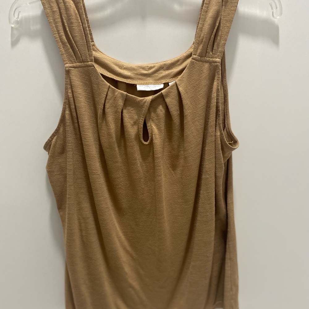 New York & Company shimmer, tank dress top with keyhole detail. Size large.